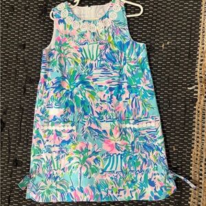 Lilly Pulitzer Kids Dress - Blue, Pink, Green